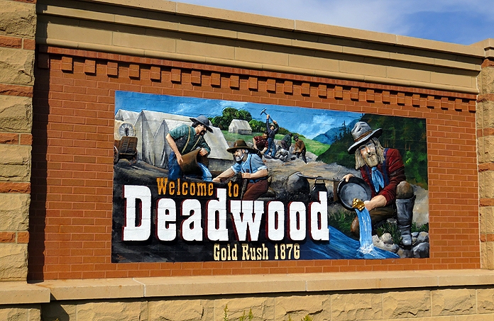 Deadwood is ontstaan en gevormd door de goudkoorts van 1876 © Nico van Dijk