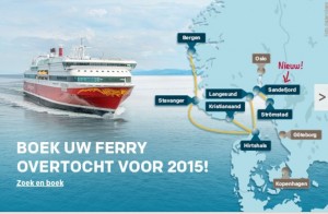 Ferryboot Noorwegen
