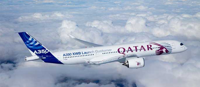 Qatar Airways test A350