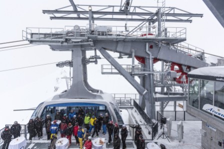 Nieuw skigebied Arosa-Lenzerheide verbonden met pendellift
