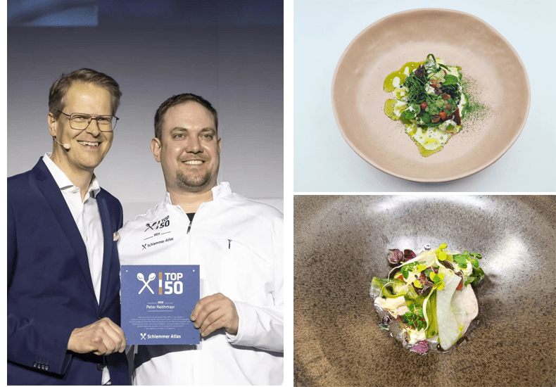 Peter Reithmeyer zis een veelvuldig bekroonde chef die volgens de Schlemmer Atlas tot de top-50 koks van Oostenrijk hoort. © Hotel Bergblick