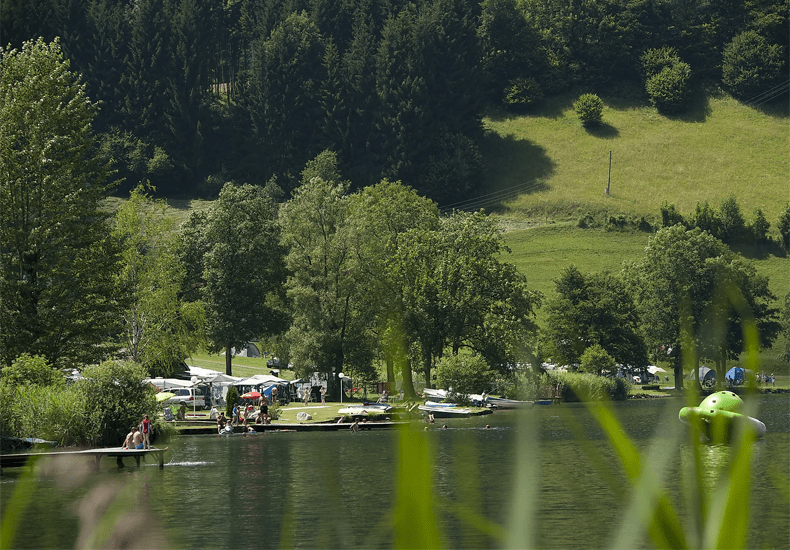 Camping aan de Millstätter See in Karinthië © Franz Gerdl / Kärnten Werbung Kärnten Werbung