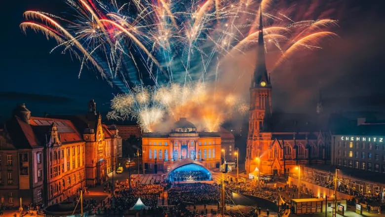 Chemnitz viert de start als Culturele Hoofdstad van Europa 2025
