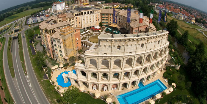 Colosseo-hotel in Europa-Park