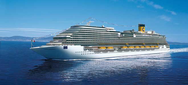 Costa Cruises doopt Costa Diadema