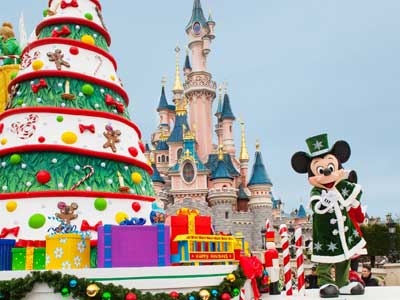 Vanaf dit weekend al kerst in Disneyland Parijs