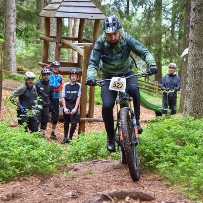 E-Bike Battle in het Alpbachtal vereist techniek en vaardigheid