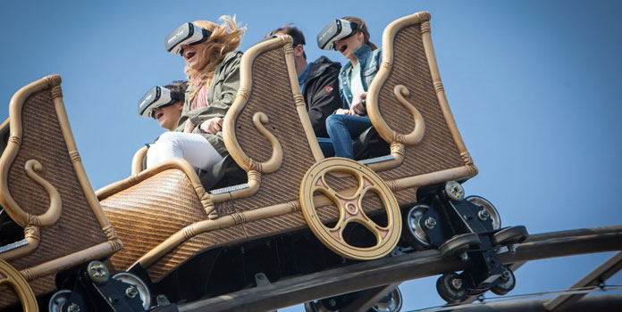 Steeds meer virtual reality, 4D en apps in achtbanen Europa-Park