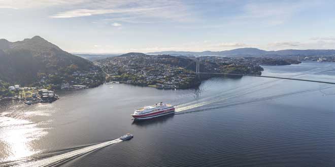 Veerboot tussen Stavanger en Bergen
