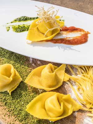 De Alpenkeuken ontmoet in de Golserhof de 'cucina Italiana' © Tiberio Sorvillo (Hotel Golserhof)