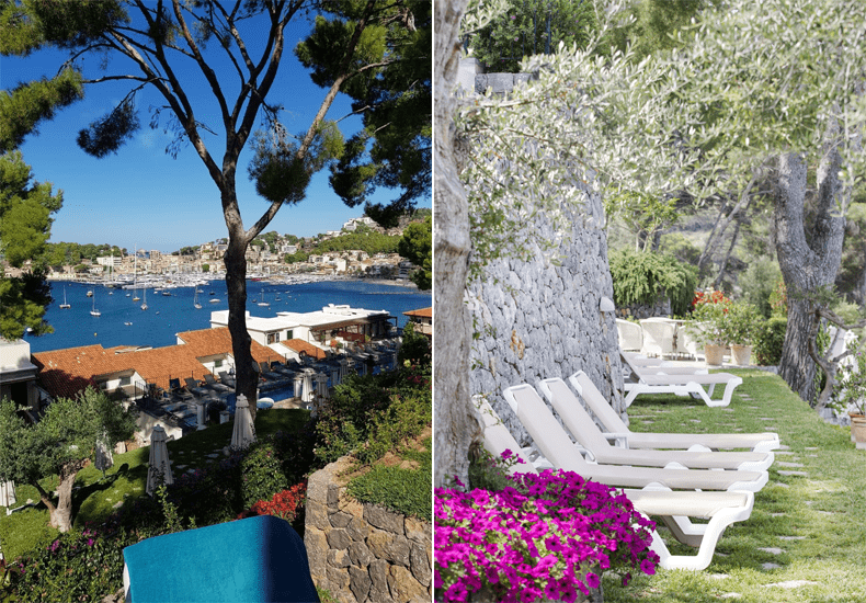 In de mediterrane tuin kun je in alle rust en privacy ontspannen. © Johanna Gunnberg / Hotel Espléndido