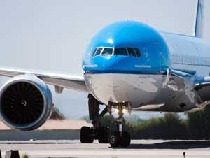 KLM vliegtuig