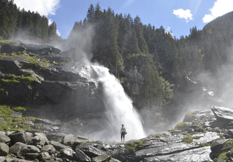 De Krimmler watervallen zijn een populaire attractie. © Markus Steinacher / Pixabay