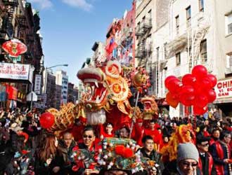 Chinees nieuwjaar vieren in New York