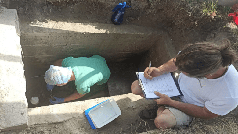 Meer duidelijkheid over skelet in graf op de Kasteelruïne in Valkenburg aan de Geul