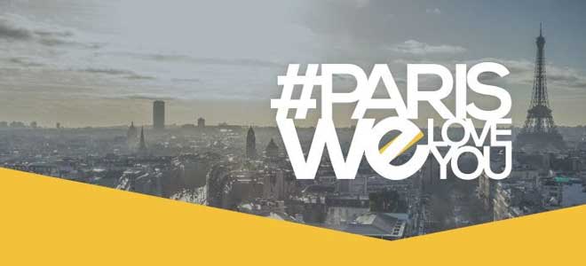 Nieuwe toeristische campagne voor Parijs: #ParisWeLoveYou