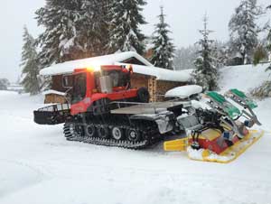 Eerste meter sneeuw in Tirol is weer gevallen