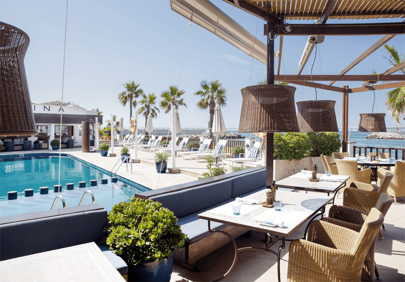 Hotel Portixol beschikt over een heerlijk zwembad met terras © Hotel Portixol