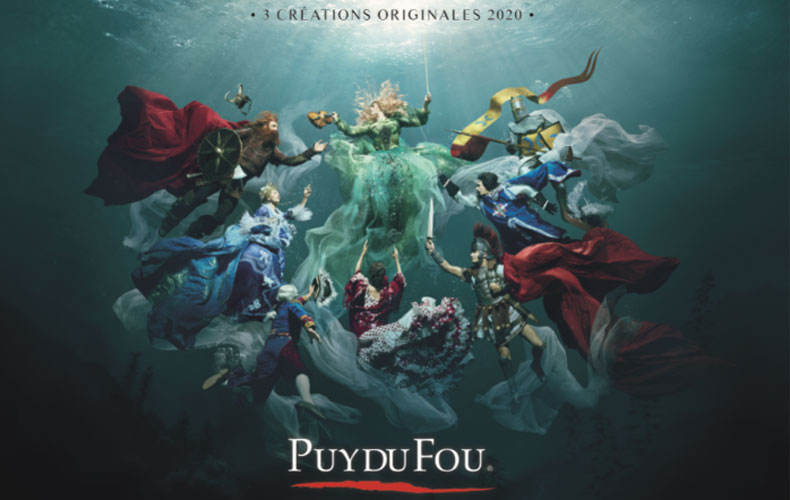 Gasten moeten iets langer geduld hebben voor ze kunnen genieten van de themashows in attractiepark Puy du Fou © Puy du Fou