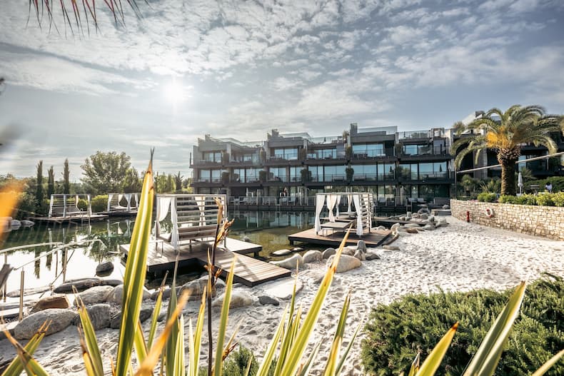 Quellenhof Luxury Resort Lazise is een 5 sterren hotel bij het Gardameer. © Quellenhof Luxury Resort Lazise