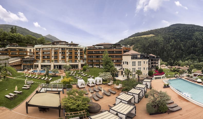 Het 5 sterrenhotel Quellenhof Luxury Resort Passeier is een prachtig 5 sterren hotel in Zuid-Tirol © Quellenhof Luxury Resort Passeier