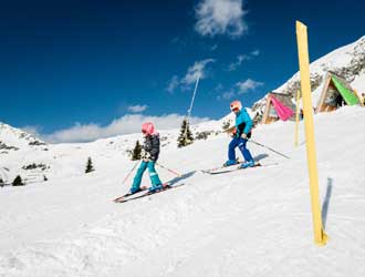 Skiprogramma's voor kinderen in Obertauern © TVB Obertauern 