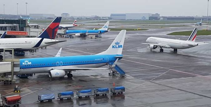 Schiphol: KLM, Delta Airlines en Air France
