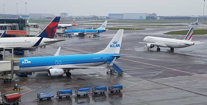 Schiphol: KLM, Delta Airlines en Air France