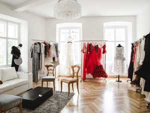 Shoppen in Wenen in nieuwe modezaken