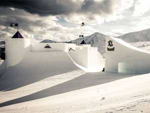 Livigno organiseert slopestyle event in beste snowpark van Italië