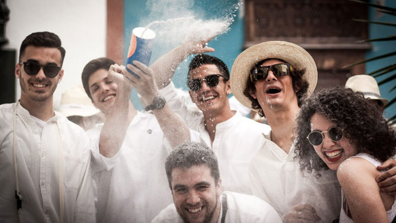 Unieke ervaring: vier wit carnaval op La Palma