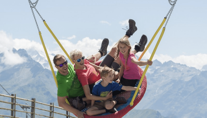 Quality time voor het hele gezin tijdens een zomervakantie in de Wildkogel Arena © Wildkogel-Arena Neukirchen Bramberg
